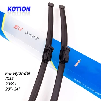 

Car Windshield Wiper Blade For Hyundai IX55(2009+), 20"+24", Front Window Windscreen Wipers, Car Accessories