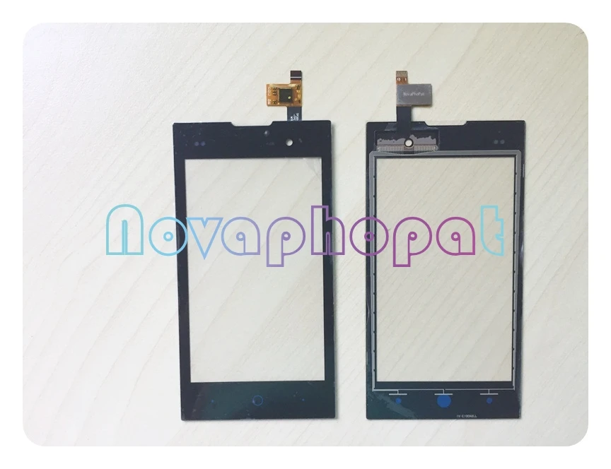 Novaphopat Black Digitizer Sensor Screen For ZTE V815W KIS 2 V815 Touch Replacement Glass screen | Мобильные телефоны и