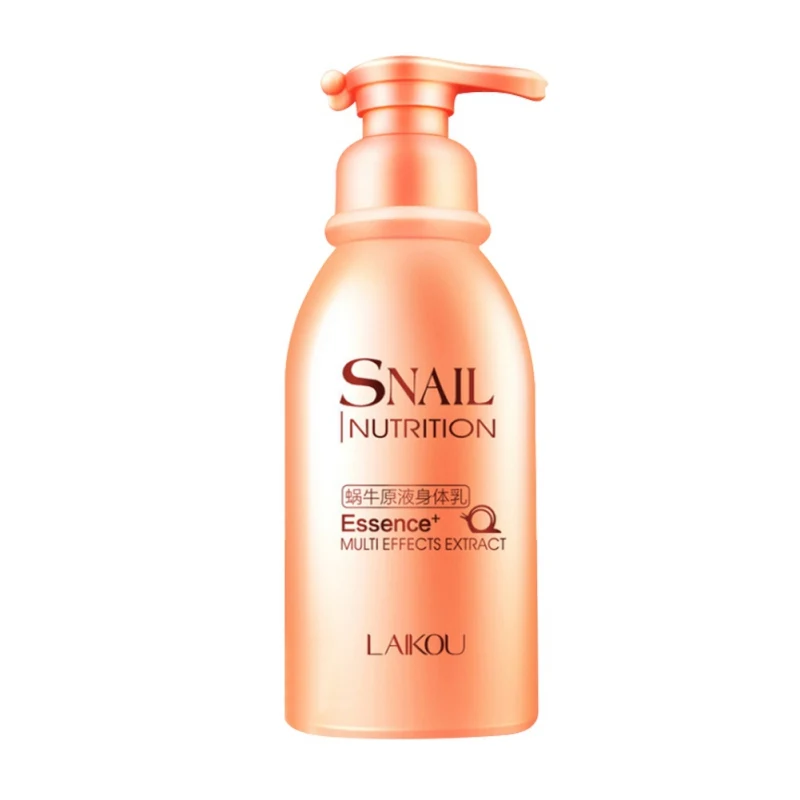 

250ml Snail Moisturizing body lotion Hydrating Nourish oil control body care body fragrant Deep Whitening cream