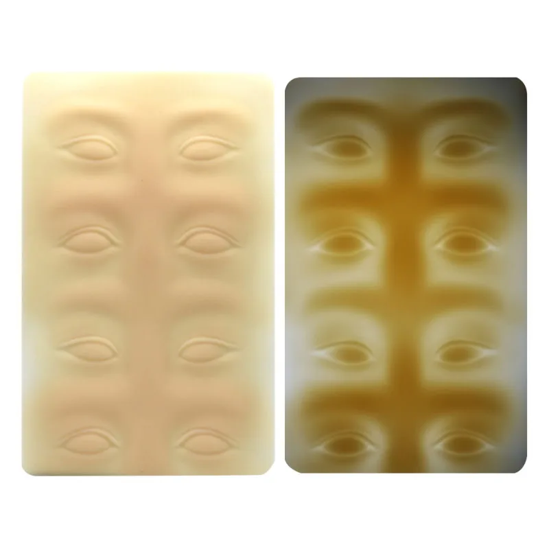 

3D Pre-Shaped Practice Skin Tattooing Microblading Practice Skin for Beginners or Experienced Tattoo Artist