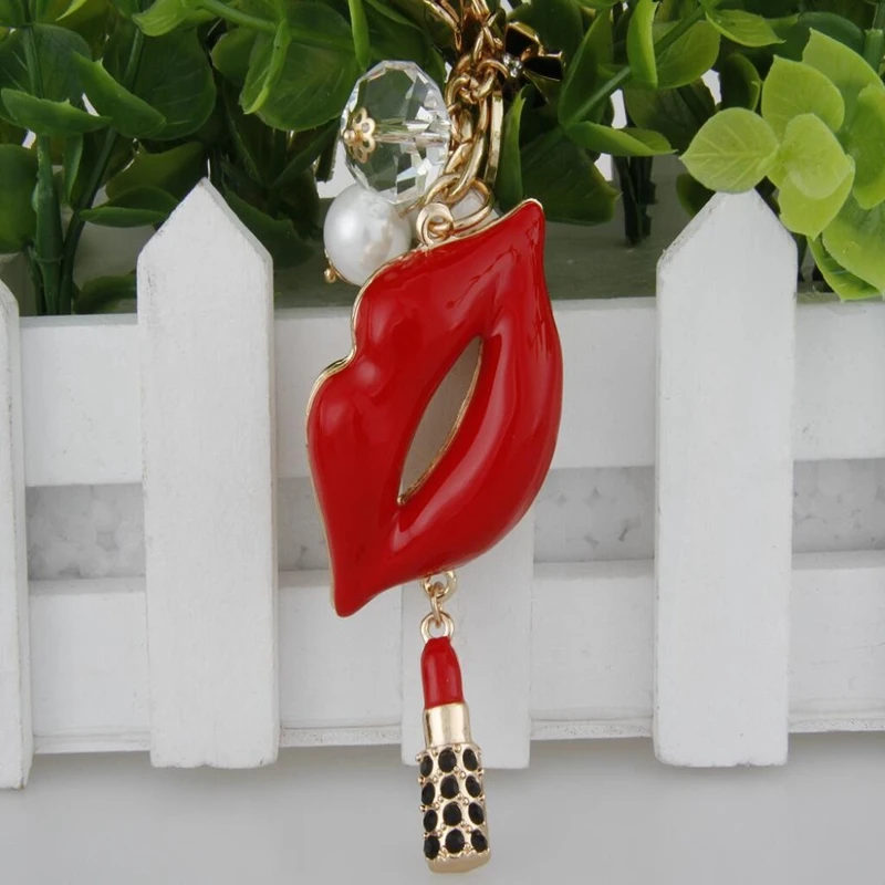 lipstick crystal bag