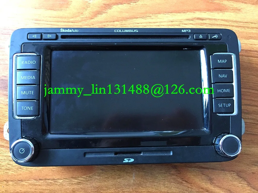 headrest tv for car 6.5" LCD display Panel with touch screen for Skoda Columbus RNS510 sat nav navigation audio systems car headrest dvd player
