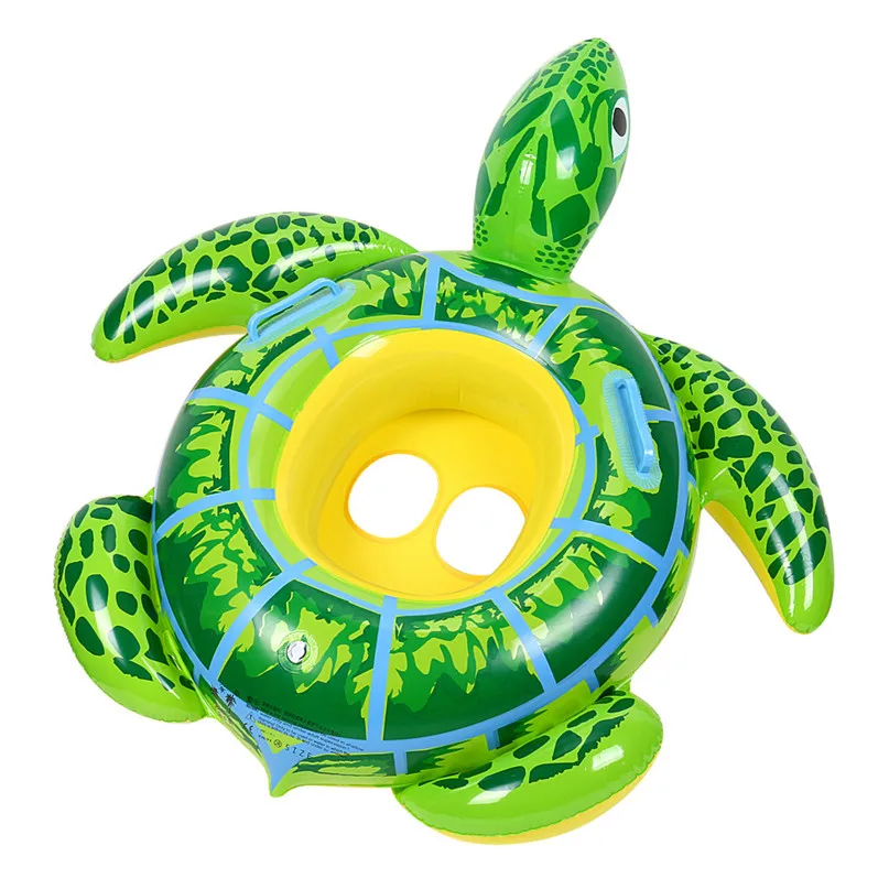 Swimming Ring  for Baby Children's Turtle Circle wimming Swim Ring Pool Infant Chair Lounge Children swimming accessories #2y17 (3)