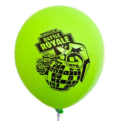 6 шт. игра Loot Llama Fortnight рисунок цветные латексные шары Шахтер игрушка праздничные