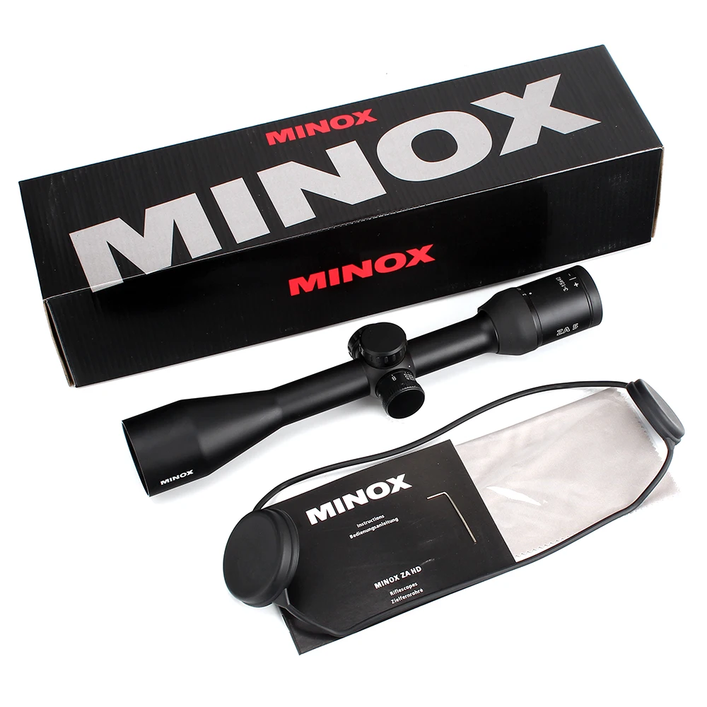 MINOX ZA 5 HD 3-15x42 SF BDC 600 прицелы для охоты Боковая регулировка параллакса Регулировка длинных глаз рельеф тактический прицел оптический