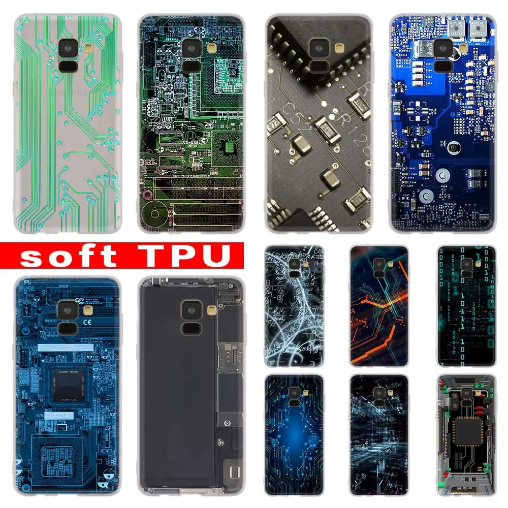 

Technology Circuit board For Samsung Galaxy A10/A30/A40/A50/A70 A9 A8 A6 a7 2018 A3 A5 2017 2016 TPU Case Cover Soft