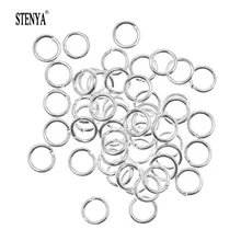 STENYA Jump Ring Сплит застежка Крюк серьги фурнитура мобильный Strarp Подвески Висячие ремесло DIY украшения металлический комплект поставки