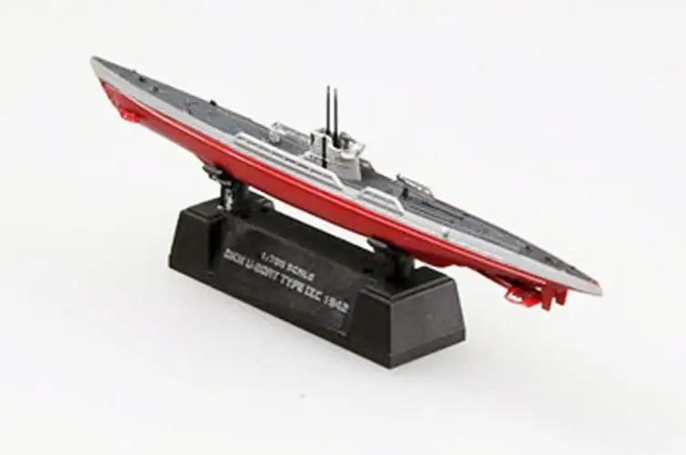 WWII German Type IXC U-9C submarine U-boat 1/700 non diecast Easy model ship 