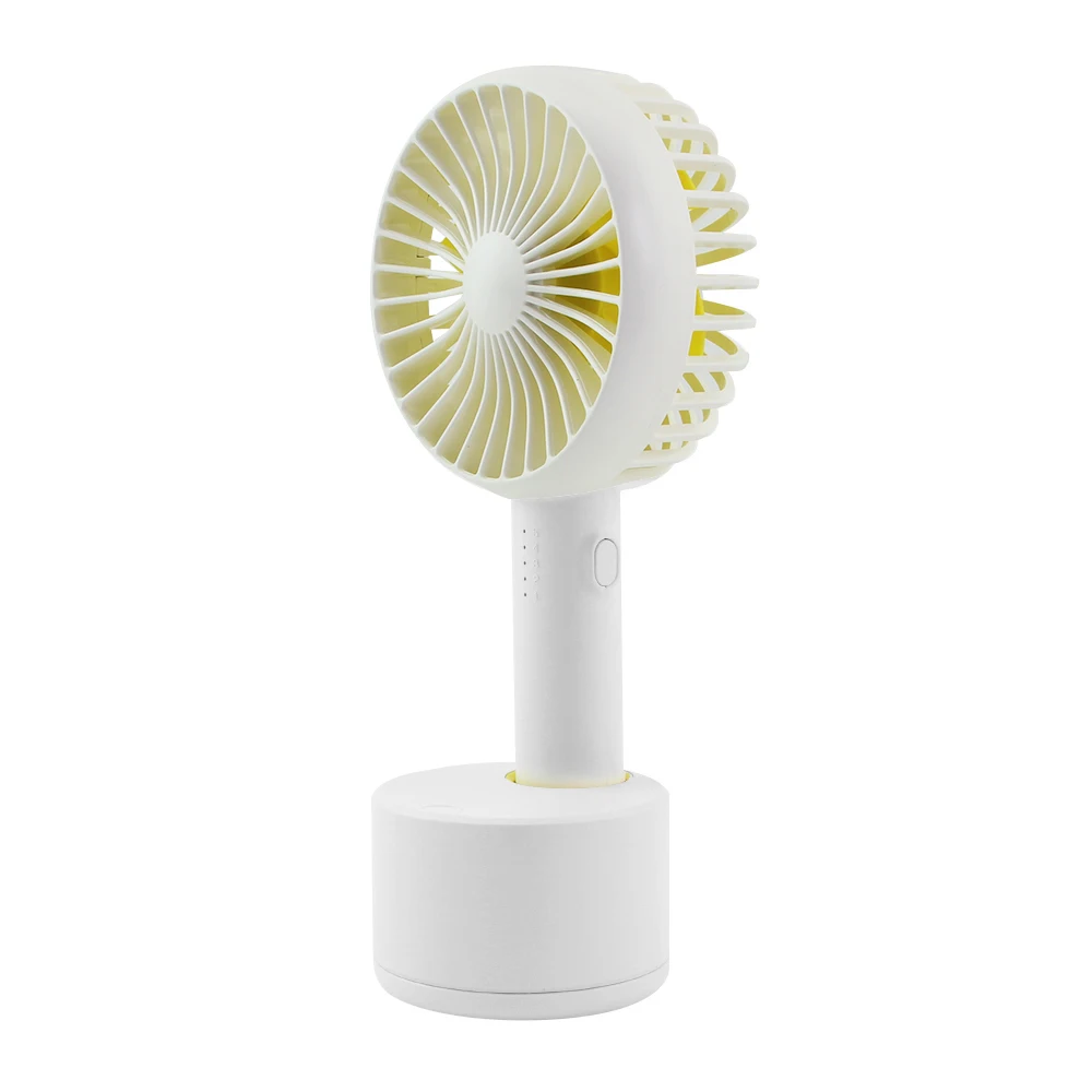 Mini USB Cooling Shaking Head Fan Rechagable Cooler Gadget Ventilador Electronic Fan Handheld 5 Speeds Portable Office Gadgets
