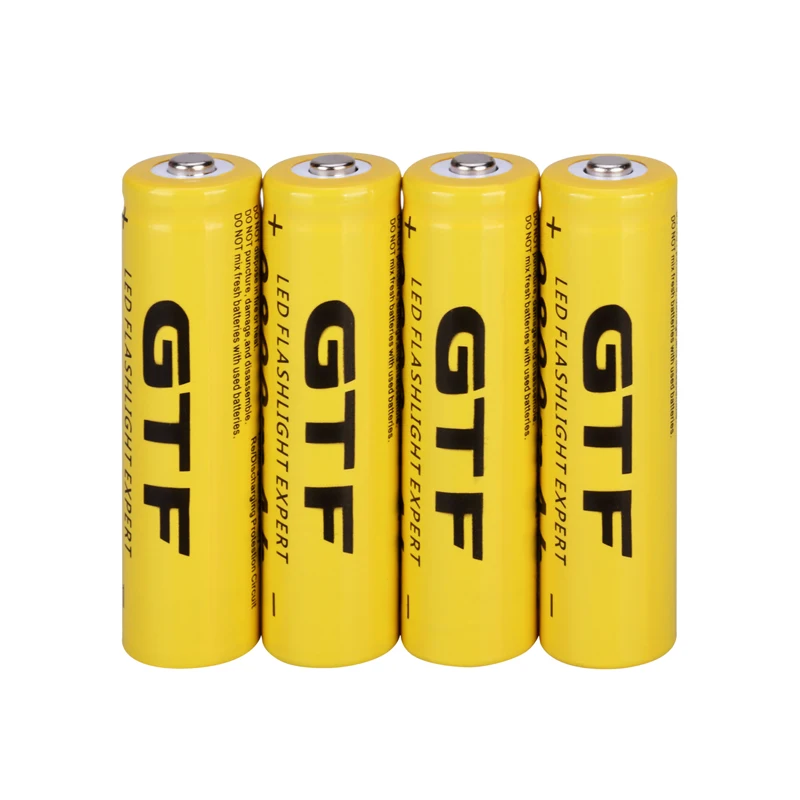 GTF 18650 аккумулятор 3,7 V 9800mAh емкость литий-ионная аккумуляторная батарея для фонарика с 18650 батарейным отсеком для хранения
