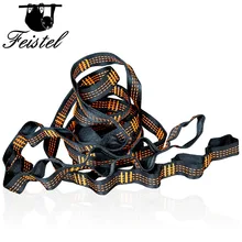 Оранжевый три линии гамак ремни аксессуары тросы нагрузки 2000 кг сильный