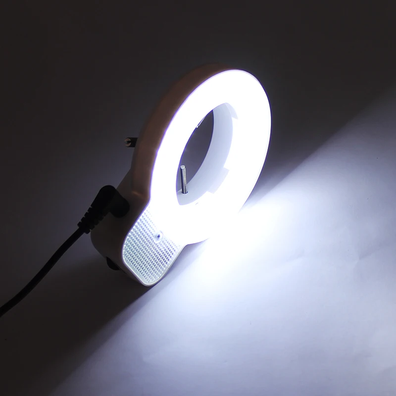 AOMEKIE Dimmable 48 LED стерео микроскоп кольцо осветитель Лампа Белый свет Запчасти
