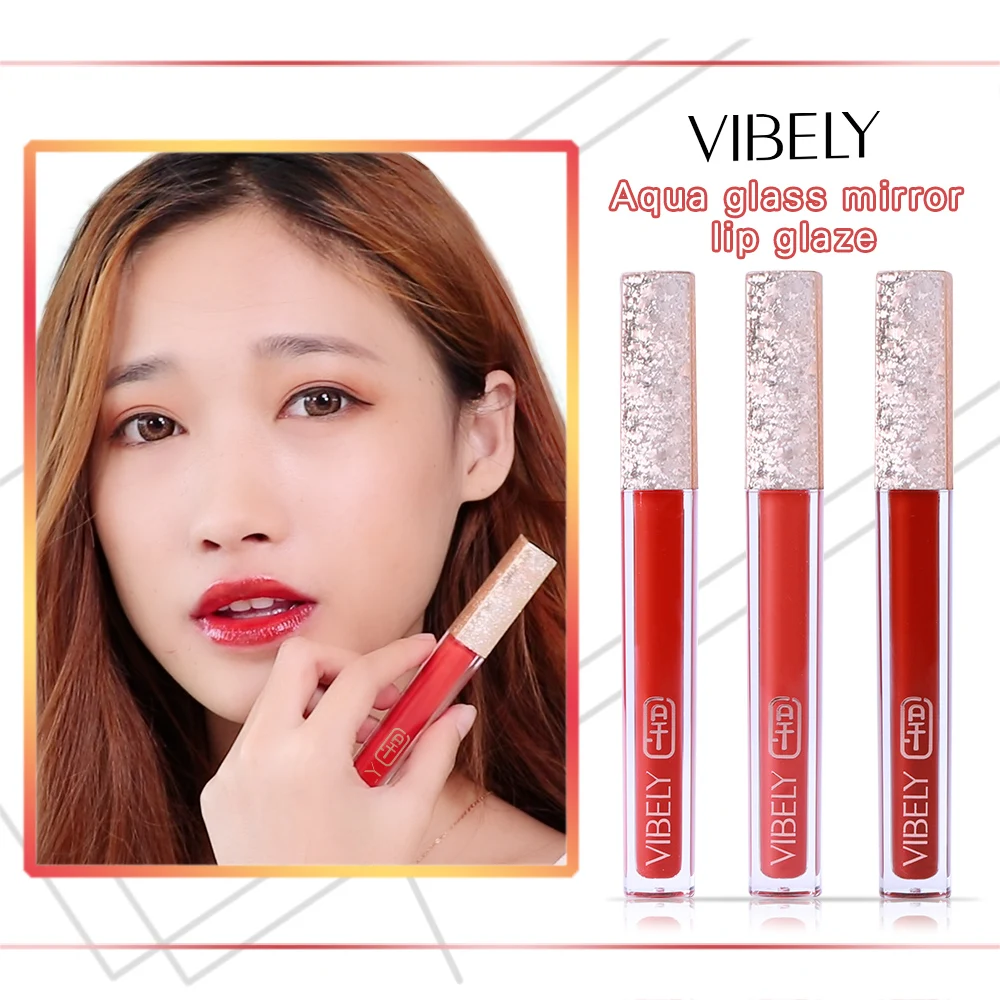 HOLD LIVE Mirror Glass Lip Glaze Waterproof Long lasting Moisturizer