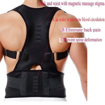 

Top Quality Men Shoulder Support Bandage Back Pain Relief Cinta Abdominal Posture Corrector For Men Hot Sale Women Hot
