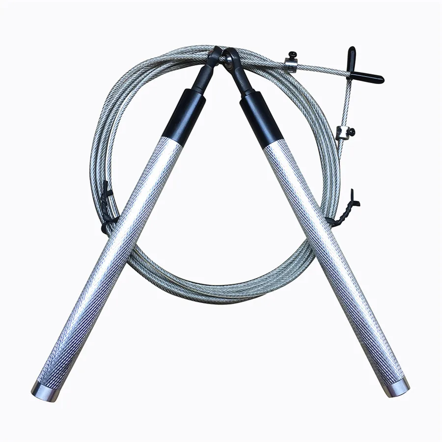 HOT SALE Crossfit Jump Rope Adjustable Jumping Rope Training Aluminum Skipping Rope Fitness Speed Skip Training Boxing MMA