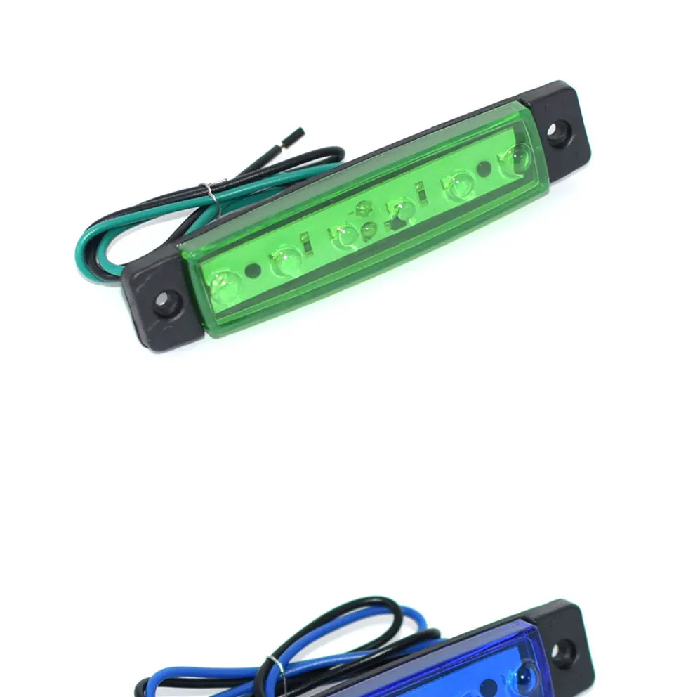 DC 12V 24V Auto External Light Source Red Blue Yellow Green White SMD LED Brake Lamps Truck Car Turn Signal Light Bulbs (9)