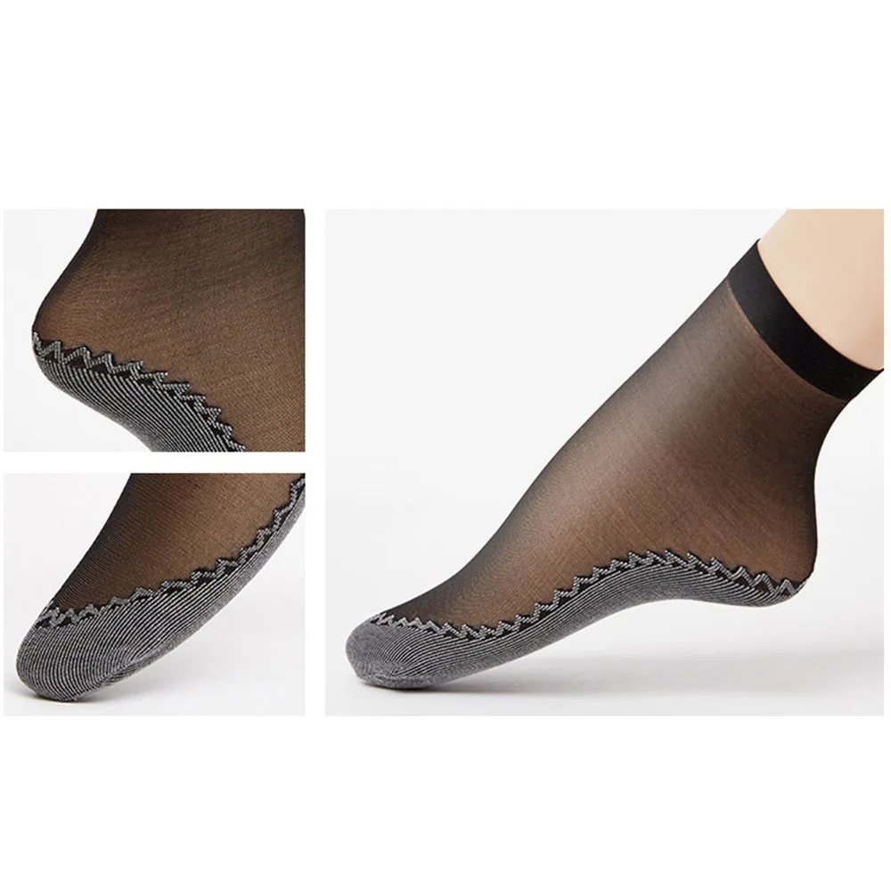 Fashion Summer Women's Non Slip Massage Socks Absorb Sweat Socks Soft ...