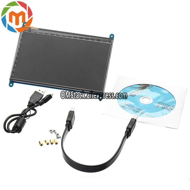New-7-Raspberry-pi-3-Capacitive-Touch-Screen-LCD-Module-IPS-1024x600-Touch-Screen-DIY-Kit