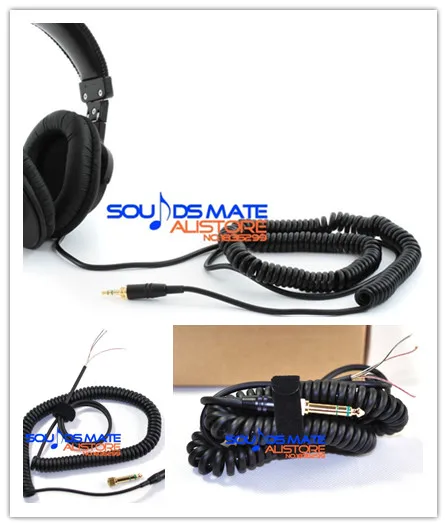 DJ Headphone Cable Wire Cord Line For Audio Technica M40 M50 M30 M35 ATH SX1 M20X M50 Replacement Part 1m 3m
