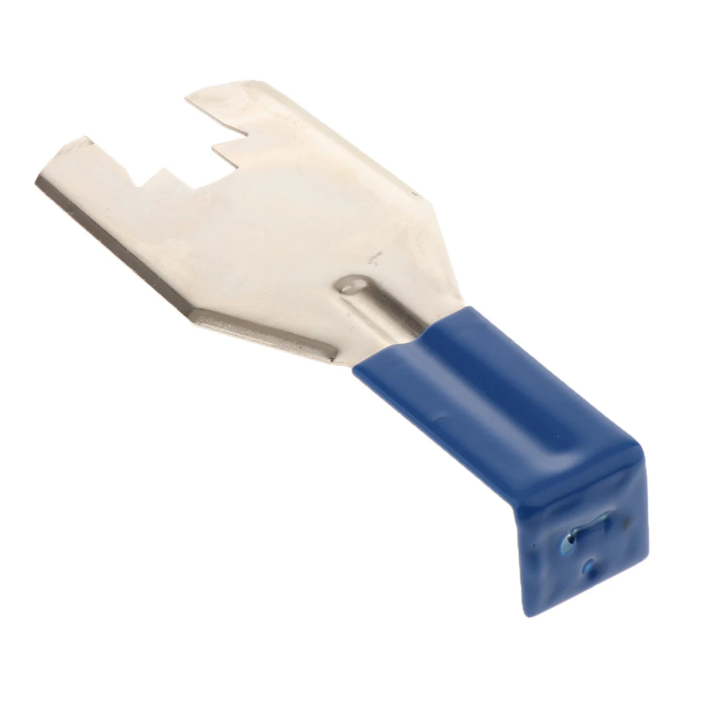 

1 Pcs 18 cm Car Van Door Clip Removal Stainless Steel Tool with Blue Rubber Grip Handle Removal Tool Auto Hand Tool