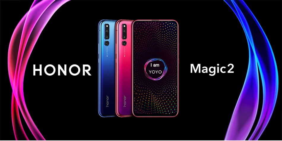 Смартфон Honor Magic 2 6,39 дюйма с полным экраном 2340x1080 Magic UI 2,0 Kirin 980 Octa Core 3500 mAh 6* камер