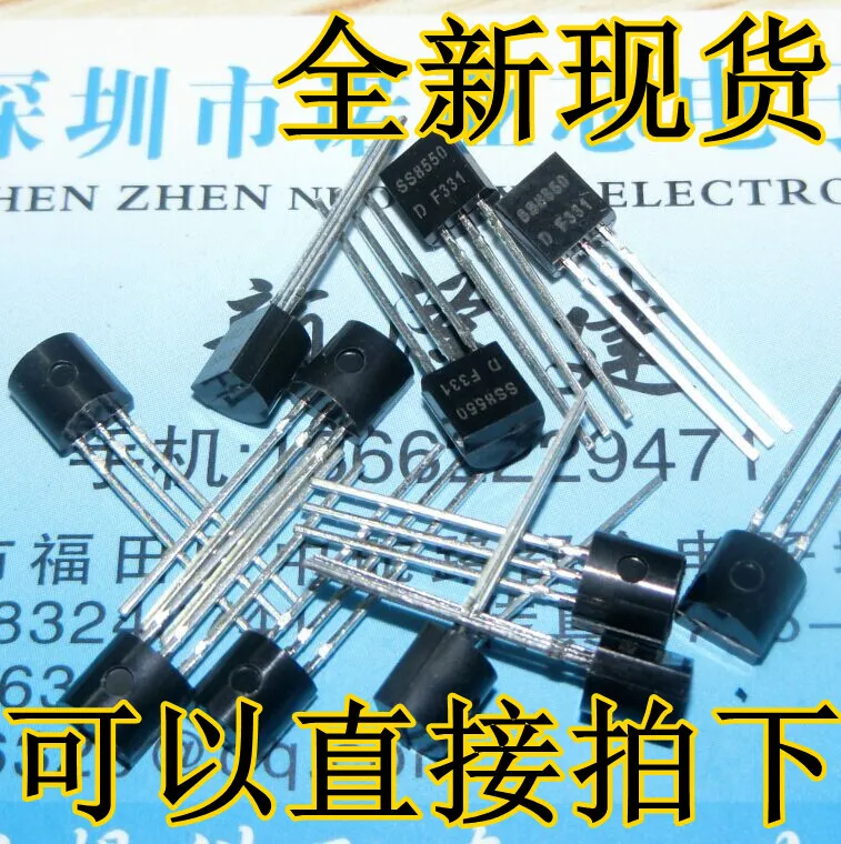 100pcs/lot SS8550 TO 92 8550 TO92 transistor In Stock-in Integrated ...