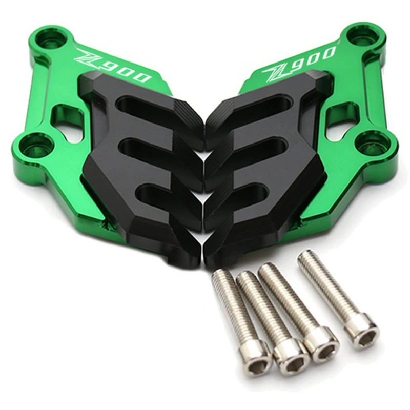 

Motorcyclecnc Aluminum Front Brake Disc Brake Caliper For Kawasaki Z900 2017 Accessories Guard Protector Cover