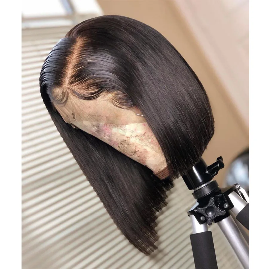 Maxine-Short-Bob-Wig-Peruvian-Straight-Lace-Front-Human-Hair-Wigs-With-Pre-Plucked-With-Baby (2)