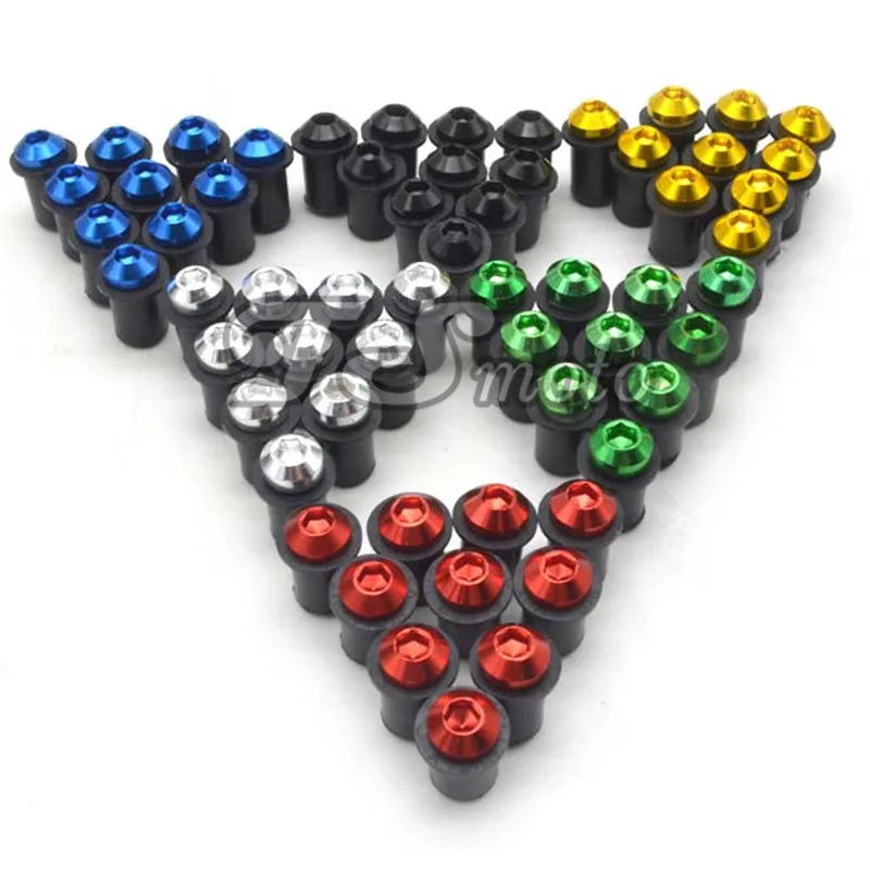 motorcycles Accessories Windshield Spike Bolts Screw M5 Nuts  For HONDA CBR250R 2011-2013 CBR300R 2014 CBR500R CB500F 2013-2014