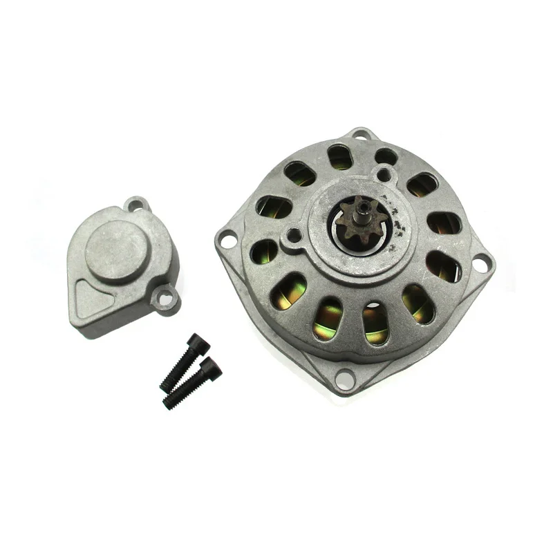 XLSION 25H 8T зуб сцепления барабан Коробка передач с крышкой для 47cc 49cc Minimoto карманный