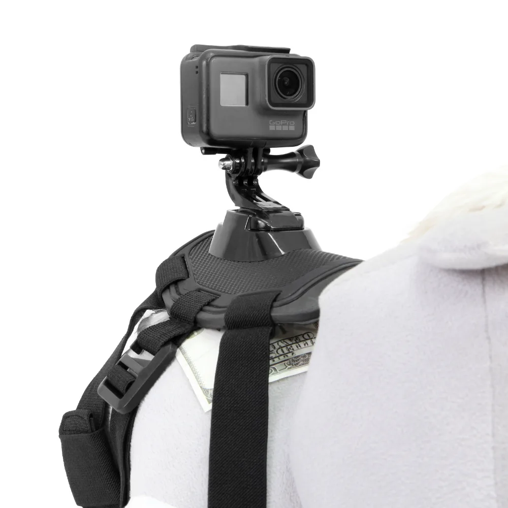 Dog Chest Harness Adjustable Dog Fetch Harness Chest Strap Belt Mount For GoPro Hero 543+32SJ4000 SJ5000 Action Sport Camera (5)