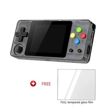 

LDK Landscape Version+Tempered glass film, 2.7inch Screen Mini Handheld Game Console.Handle game players
