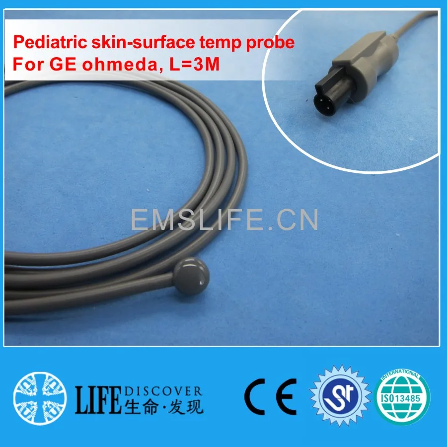

Pediatric skin-surface temprature probe for brand GE ohmeda giraffe