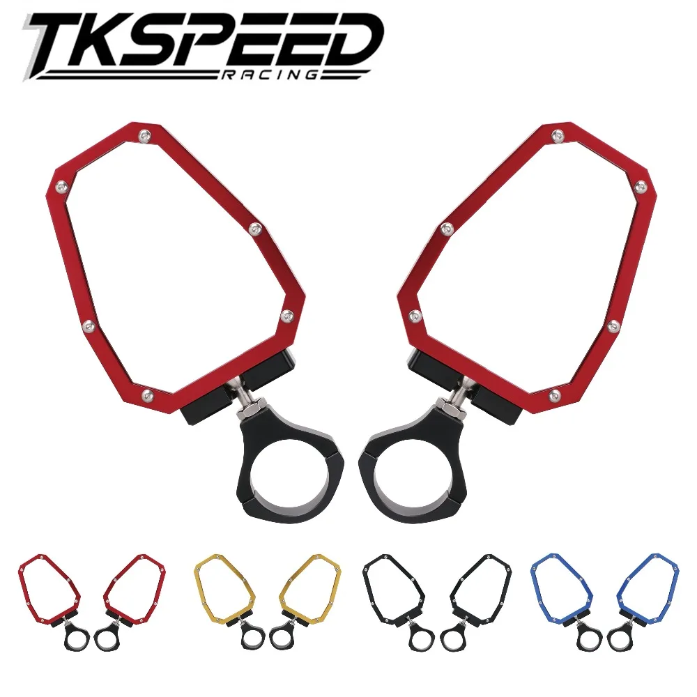 

Free shipping CNC 1.75 "UTV / ATV For Polaris RZR 1000 XP for Yamaha Rhino 1.75" UTV SXS Roll Cage Rear View Mirrors for Kan-Am