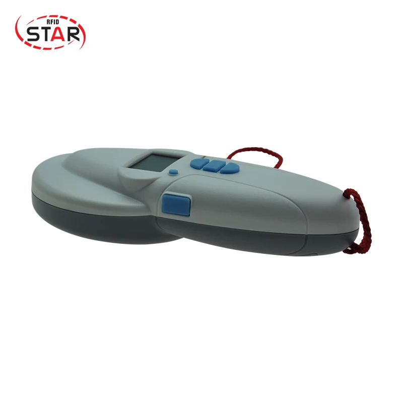 

FDX-A/B/EM4102/HDX animal Handheld tag reader rfid microchip scanner 134.2khz battery powered dog cat cattle transponder reader