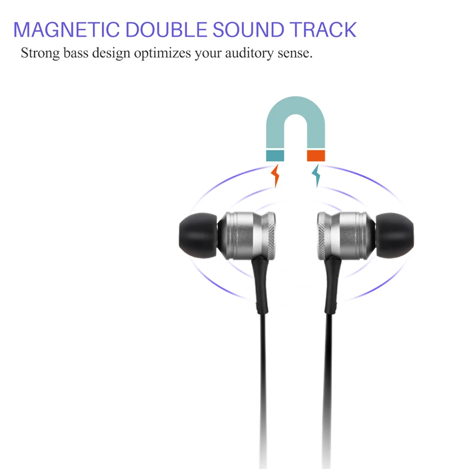 G3 Беспроводной наушники Bluetooth 4.0 стерео Магнитная Mini спортивные вкладыши