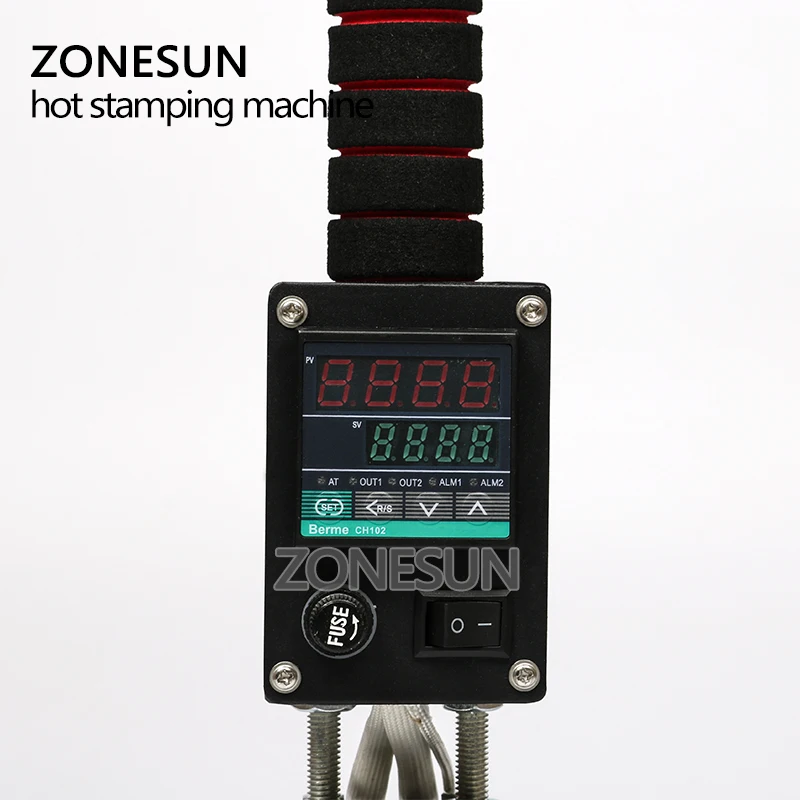 ZONESUN 500 вт цифровой электрический деревянный брендинг железный кожаный ручной