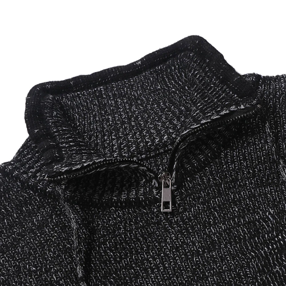 2019 Для мужчин с длинным рукавом зима сплайсинга Повседневное эластичные черепаха шеи Блуза Топ джемпер Для мужчин s одежда свитер с высоким
