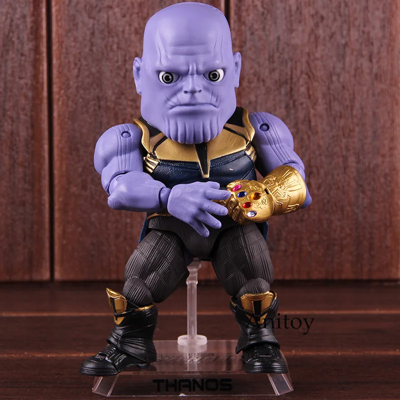 

Marvel Avengers Infinity War Thanos Action Figure Toy Egg Attack Action EAA-059 PVC Collectible Model Toys