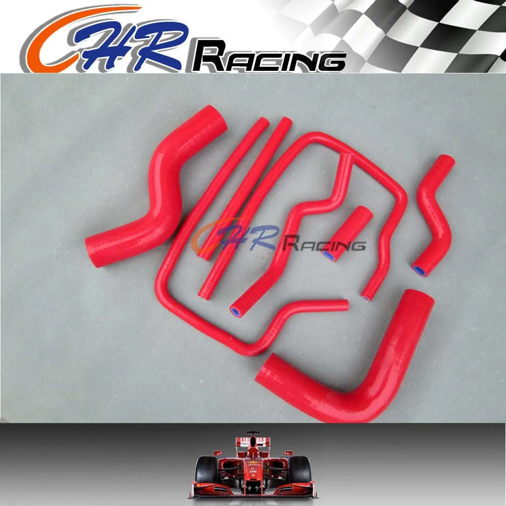 Черный силиконовый шланг радиатора для Subaru Impreza WRX STI GC8/EJ20 Ver 3-6 1996-2000