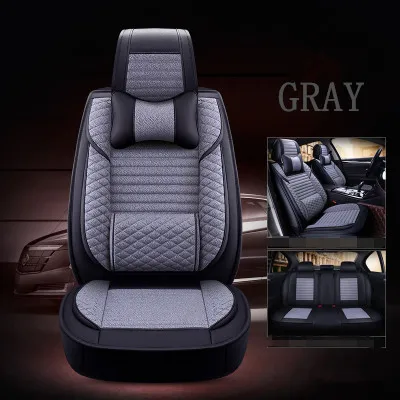 Di Alta Qualità! Set Completo Seggiolino Auto Copre Per Ford Edge 5 Per Bambini 2018-2009 Di Modo Durevole Seat Covers Per Edge 2016, Trasporto Libero