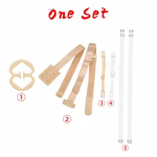 Бюстгальтер аксессуары для бретелей с открытой спиной адаптер пояс конвертер Регулируемый Удлинительный крюк Устойчив пряжка плеча нескользящий держатель для женщин