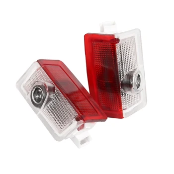 

2X Car Led Welcome Logo Projector Light For Mercedes Benz W176 W205 W212 E63 W166 W246 W242 S212 X166 4MATIC A B C E GL ML Class