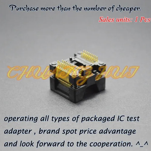 IC Detect TEST SSOP34 test socket OTS-34-0.65-01 ic socket 0.65mm Pitch 5.3mm/7.8mm Width