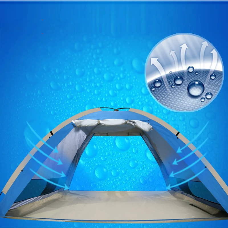 المحمولة المنبثقة شاطئ الشمس المأوى التلقائي خيمة الفورية المضادة للأشعة فوق البنفسجية 3-4 شخص مظلة خيمة عائلية للتخييم ، الصيد ، والمشي ، نز... المحمولة المنبثقة شاطئ الشمس المأوى التلقائي خيمة الفورية المضادة للأشعة فوق البنفسجية 3-4 شخص مظلة خيمة عائلية للتخييم ، الصيد ، والمشي ، نز...