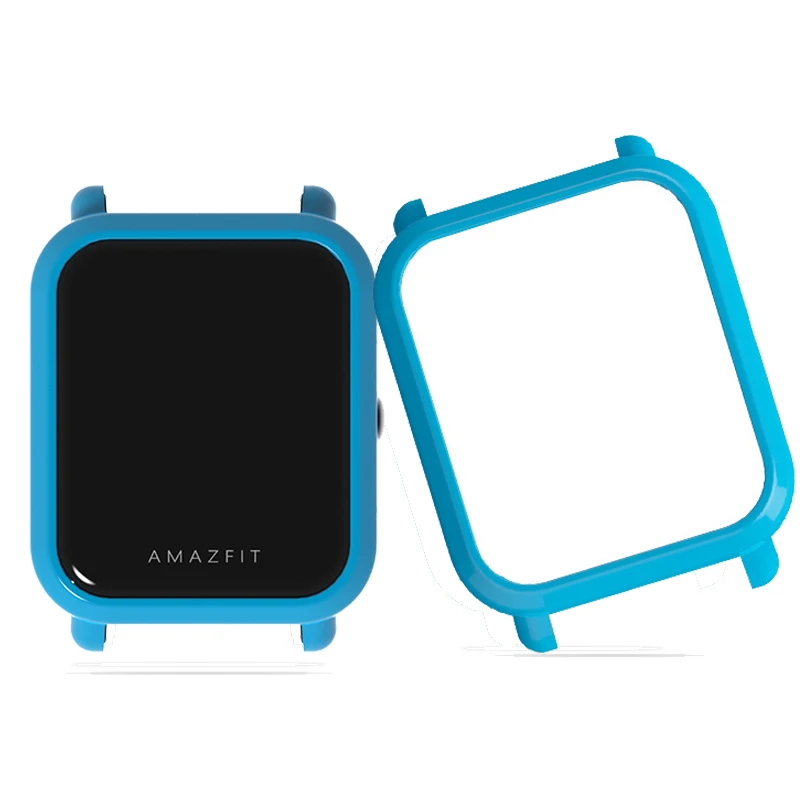 

Smart Watch Accessories Colorful PC Case Cover Protect Shell For Xiaomi Huami Amazfit Bip Youth Watch Protective cover Shell