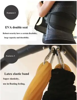 Toughage Weightless Sex Chair Decadence Bounce Sex Swing Chairs Stool Multifunction Sex Furniture Adult Sex Toys for Couples DHL 4