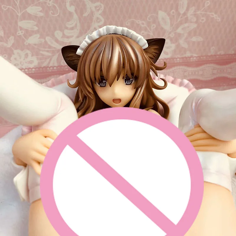 Японские Аниме фигурки сексуальная девушка кошка горничная Мисаки Kurehito ПВХ фигурка Коллекционная модель игрушки