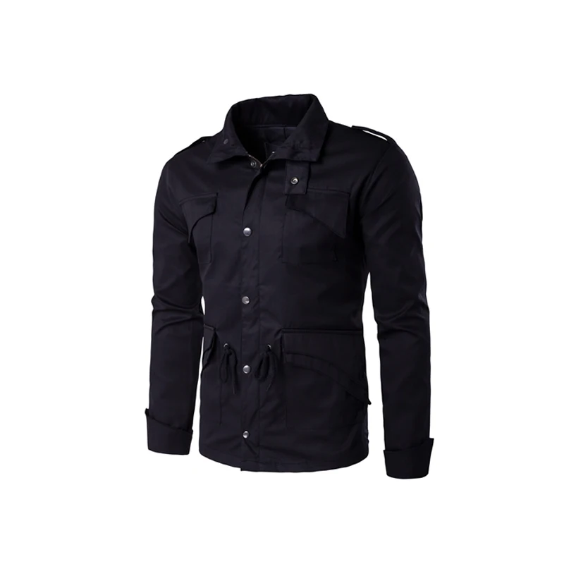 عارضة الياقة المدورة الشتاء سترة الرجال 2018 ضئيلة بلون طويلة الأكمام الأرجواني معطف زائد حجم أسود الدافئة سترة واقية سترة قطن