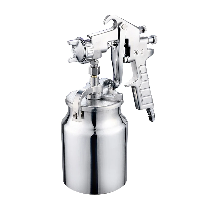 Profesyonel Hava Tabancasi Puskurtme Pq2 Airbrush Alasim Boyama Araci Yuksek Sprey Boya Tabancasi Araba Mobilya Boya 1000 Ml Gun Sprayer Spray Paint Gunspray Gun Aliexpress